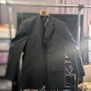 Men's Versini brand Lined Grey Suit Coat 42" chest 38" length